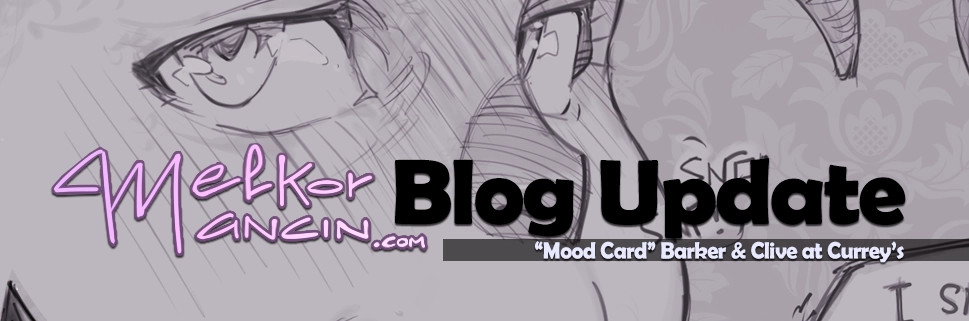 “Mood Card” Barker & Clive at Currey’s