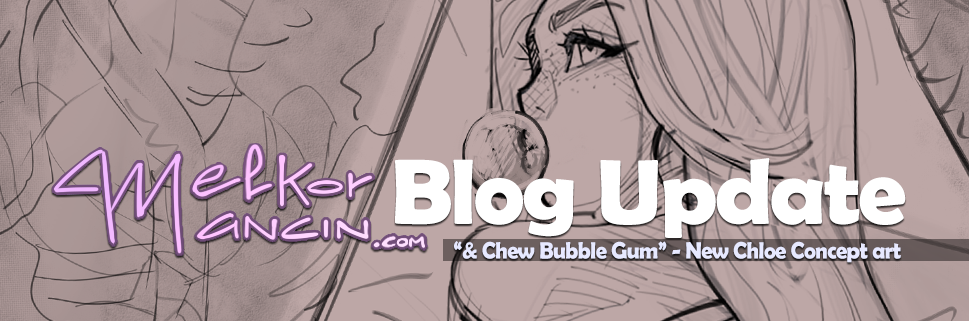 “& Chew Bubble Gum” - New Chloe Concept art(+GIF)