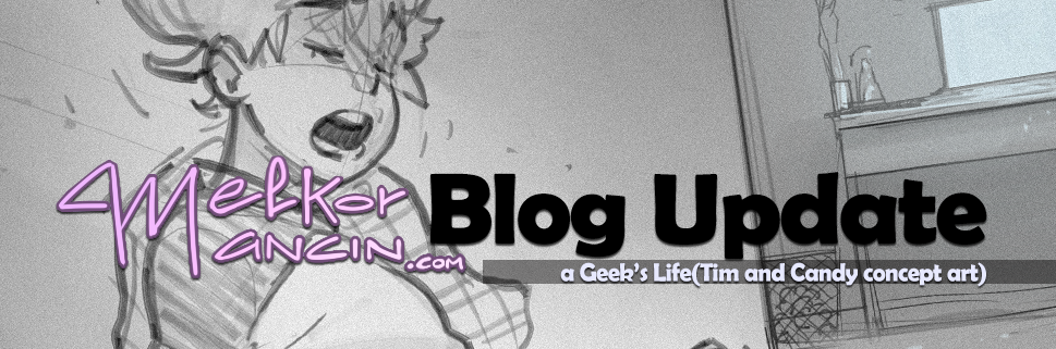 a Geek's Life (Tim & Candy concept art)