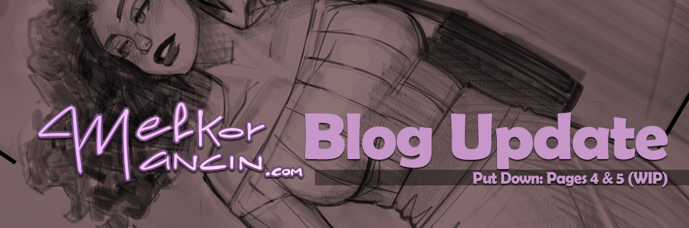 Put Down: Pages 4 & 5 (WIP)