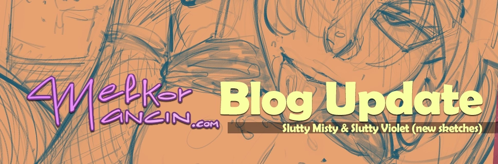 Slutty Misty & Slutty Violet (new sketches)