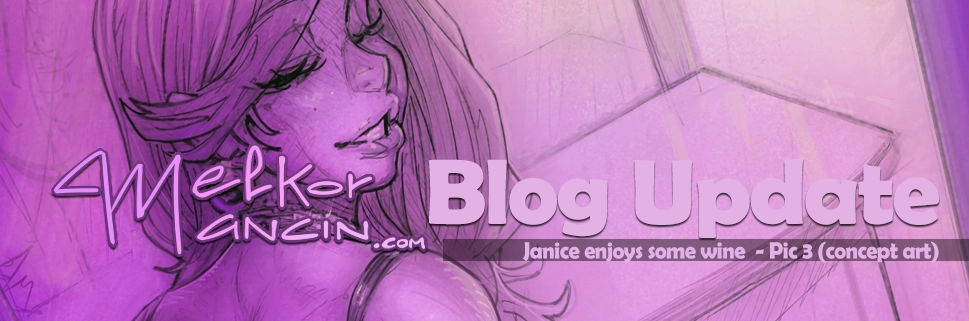 (Updated on 14/09!)Janice enjoys some wine  - Pic 3 (concept art)