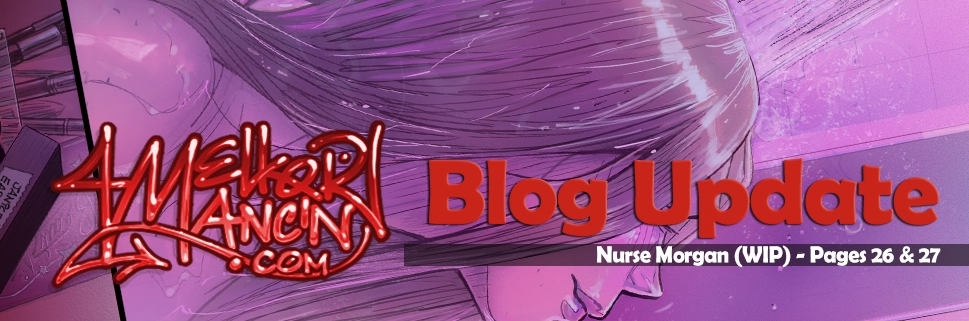 Nurse Morgan (WIP) - Pages 26 & 27
