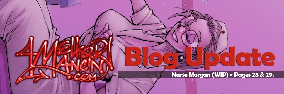 Nurse Morgan (WIP) - Pages 28 & 29