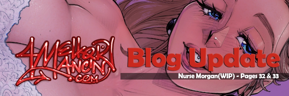 Nurse Morgan(WIP) - Pages 32 & 33