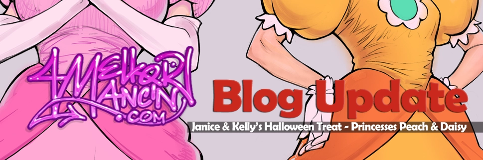 Janice & Kelly’s Halloween Treat - Princesses Peach & Daisy