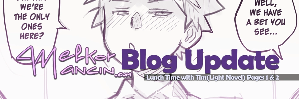 Lunch Time with Tim(Light Novel)Pages 1 & 2(WIP)