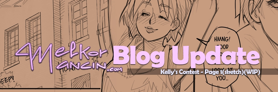 Kelly's Contest - Page 1(sketch)(wip)