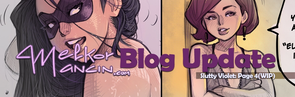Slutty Violet: Page 4(WIP)