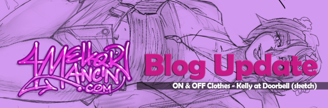 ON & OFF Clothes - Kelly at Doorbell (sketch)