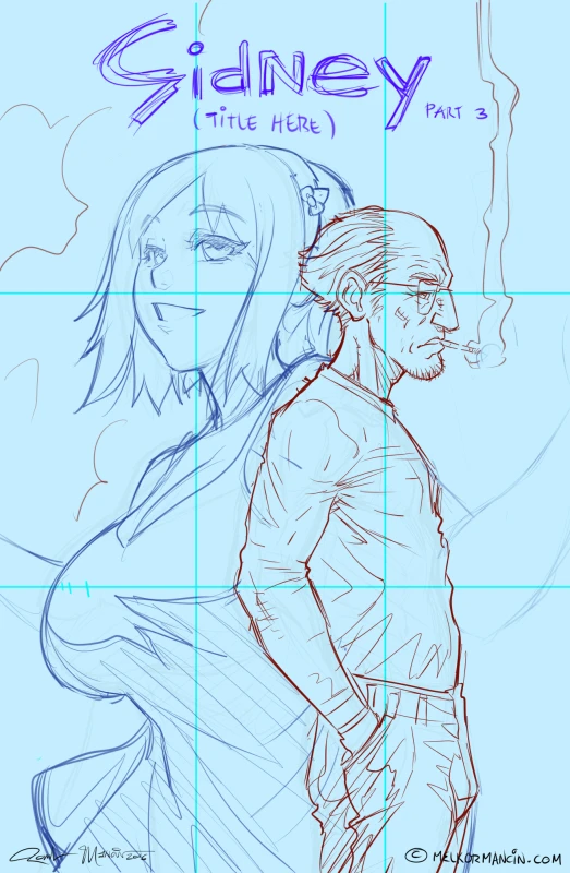 Sidney Cover Sketch